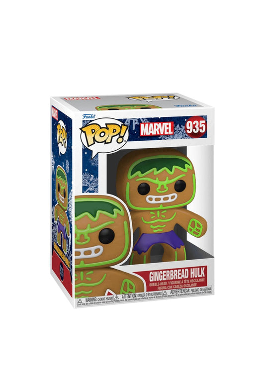 Funko Pop Gingerbread Hulk [Caja dañada]